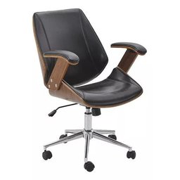 Cadeira de Escritorio Presidente Lisboa Preta G1012 - 1