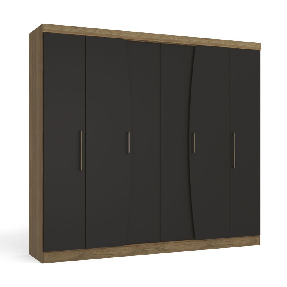 Guarda Roupa 240cm 06 portas e 03 gavetas M556 Kappesberg Móveis Kappesberg - 1