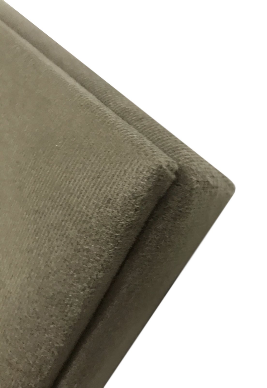 Cabeceira Cama Box Casal 6 Blocos Alce Couch Veludo Bege Fendi 140cm - 3