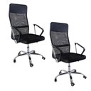 Ver imagem 1 de Kit 2 Cadeiras de Escritorio Nagano Tela Mesh Ergonômica