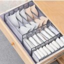 Ver imagem 6 de Colmeia Organizadora Gaveta Tela Nylon Respirável 32x32x12cm:bege