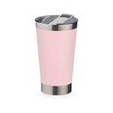 Ver imagem 1 de Copo Térmico de Aço Inox com Tampa Abridor 500ml - Brava Rosa