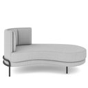 Ver imagem 6 de Sofá Chaise Longue Sala de Estar Living Lucca Direito D02 Bouclê Cinza B-56 - Lyam Decor