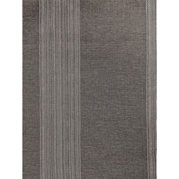 Cortina Texture 4,00x2,50 Tecido Voal Listrado Ilhós  - Marrom - 1