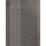 Cortina Texture 4,00x2,50 Tecido Voal Listrado Ilhós  - Marrom - 1
