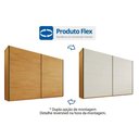 Ver imagem 3 de Guarda Roupa Casal 2 Portas 4GAVS Samara Peroba/Offwh Europa