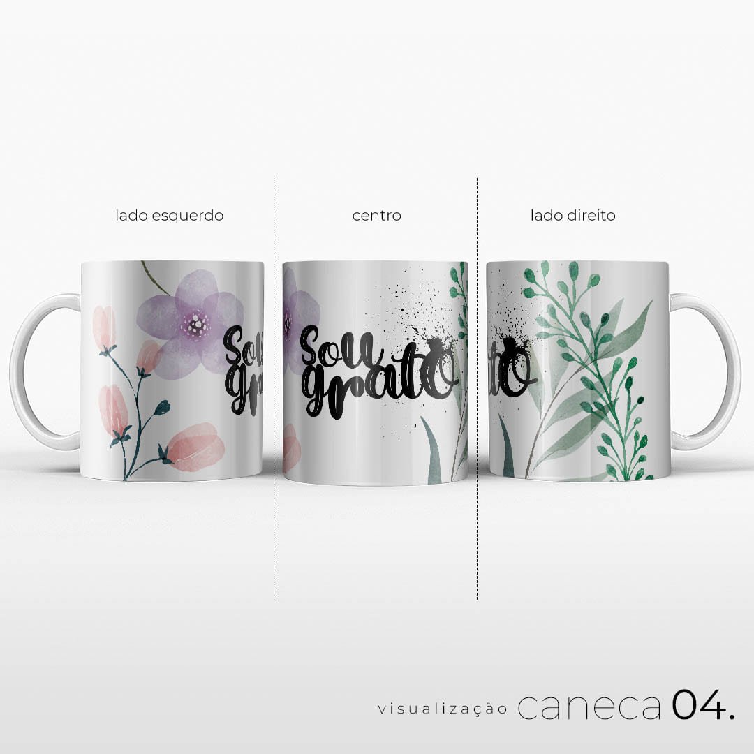 Ho'oponopono - 4 Canecas de Qualidade Premium É Decoração Caneca Premium - 325ml - 7