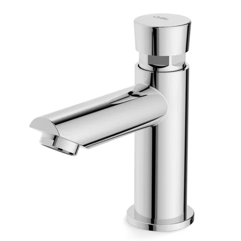 Torneira para Banheiro de Mesa Bica Baixa Fechamento Automático Ecopress Celite