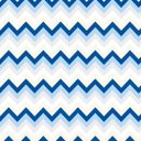 Ver imagem 2 de Papel de Parede Adesivo Chevron Azul e Branco - 2,5m