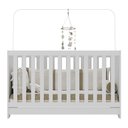 Ver imagem 5 de Berço 3 em 1 para Colchão 60x130cm Pipoca Multimóveis Bb0527 Branco