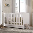 Ver imagem 2 de Berço 3 em 1 para Colchão 60x130cm Pipoca Multimóveis Bb0527 Branco