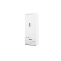Jogo de Quarto Chiara 2 Peças Guarda Roupa e Módulo Aéreo Branco - Phoenix Baby - 2