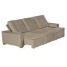 Sofá Modular 6 Lugares Retrátil E Reclinável 3.05M Bege - 8
