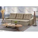 Ver imagem 1 de Sofá Modular 6 Lugares Retrátil E Reclinável 3.05M Bege
