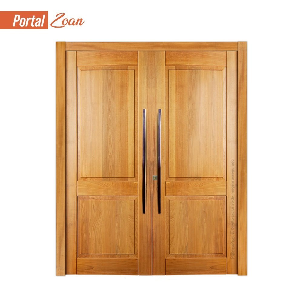 Kit Portal Duplo Zoan 130cm Lar X 215cm Alt Tauari Mapaf - 2