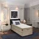 Ver imagem 2 de Cama Box Solteiro Americano Molas Ensacadas Black Horse Carolina Mattress 96x203 Carolina Mattress G