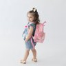 Mochila Infantil Menina Bichinho Rosa Girafa Pimpolho - 4