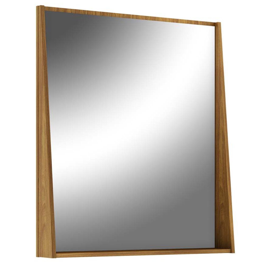 Conjunto Banheiro Gabinete 80 cm 03 Gavetas Com Cuba E Espelheira Oslo B06 Tau Cristal - Lyam Decor - 3