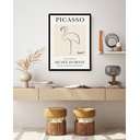 Ver imagem 1 de Quadro Decorativo Picasso The Flamingo - 70x50cm:moldura Branca