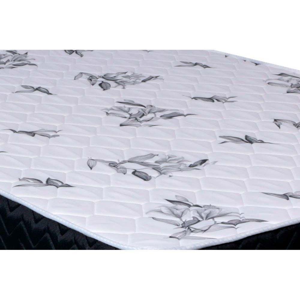 Cama Box Casal: Colchão Espuma Orthoflex D28 Nápoles + Base Crc Suede Black(138x188) - 5