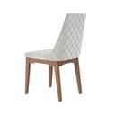 Ver imagem 3 de Kit 2 Cadeira Elsie Matelasse Linho Base Natural 45cm - 70697