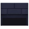 Cabeceira Casal Brick P02 140 cm para cama Box Corano Azul Marinho - Amarena Móveis - 3
