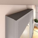 Ver imagem 7 de Guarda Roupa de Casal Grande 2 Portas de Correr 235x237 cm Cinza MDF Casamia