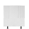 Cabeceira Grécia 90cm Solteiro Branco - 3