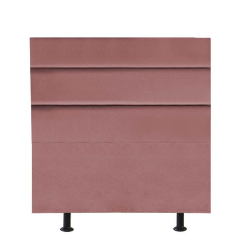 Cabeceira Estofada Argentina 90cm Solteiro Para Cama Box Quarto Suede Rose Gold - Gat Magazine