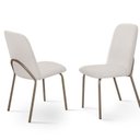 Ver imagem 7 de Kit 4 Cadeiras de Jantar Aço e Linho California