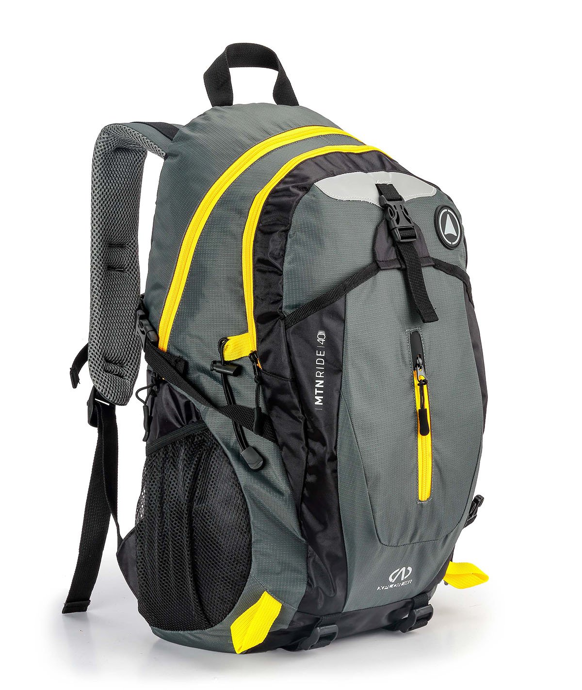 Mochila Esporte Camping Viagem 40l Reforçada Unissex Xplorer Seanite Mc40159 Cinza - 1