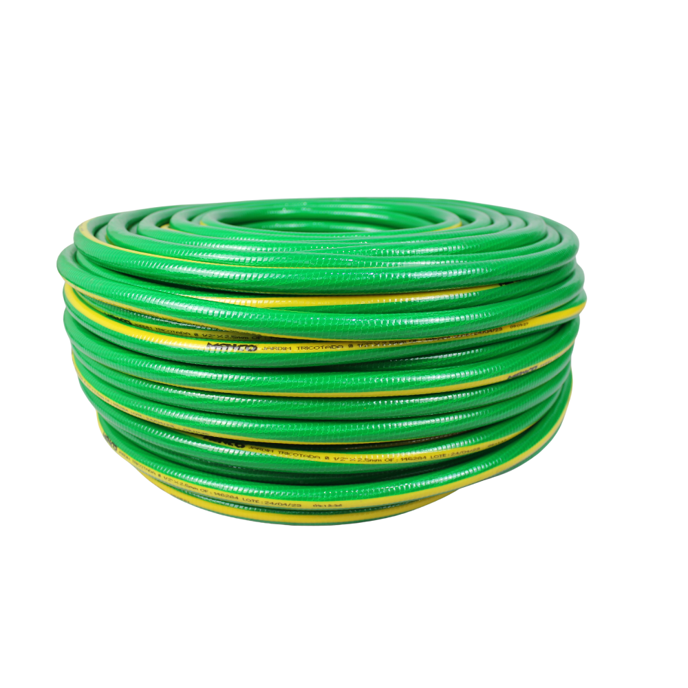 Mangueira Jardim Super Forte Tricotada 1/2 pol Verde - 40m - 2