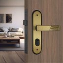 Ver imagem 5 de Fechadura Stam 1820/21 Oxidado E-coat Banheiro Maquina 40mm