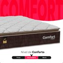 Ver imagem 4 de Colchão Viúva Comfort Class Pillow Top 28x128x188cm - Marrom- e-Shop Casa