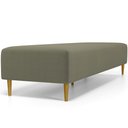 Ver imagem 6 de Puff Decorativo Sala de Estar Bali W01 Pés Palito 210x60cm Bouclê Oliva - Lyam Decor