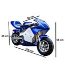 Ver imagem 2 de Adv Mini Moto Gp Ninja 49cc - Xw-p09