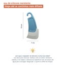 Ver imagem 2 de RASPADOR DE SILICONE PARA LIMPEZA AZUL