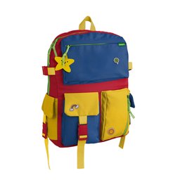 Mochila Infantil Costas Bolso C/ Chaveiro Estrela Leo&leo - 1