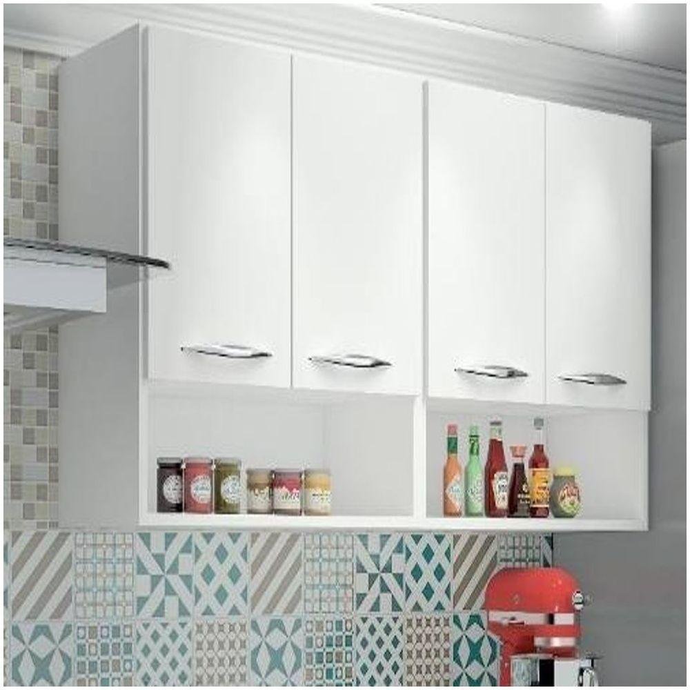 Armario Aéreo Mdp 120Cm Para Sala De Chão - 3