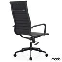 Ver imagem 7 de Cadeira de Escritório Moob Berlim Presidente Esteirinha Giratória com Função Relax Dark