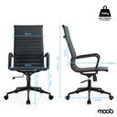 Ver imagem 5 de Cadeira de Escritório Moob Berlim Presidente Esteirinha Giratória com Função Relax Dark