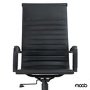 Ver imagem 3 de Cadeira de Escritório Moob Berlim Presidente Esteirinha Giratória com Função Relax Dark