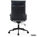 Ver mais imagens de Cadeira de Escritório Moob Berlim Presidente Esteirinha Giratória com Função Relax Dark