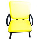Ver imagem 1 de Cadeira Para Escritório Até 250kg Amarelo