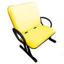 Ver imagem 5 de Cadeira Para Escritório Até 250kg Amarelo