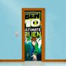 Adesivo para Porta - Ben 10 Alien - G 90x210 cm - 1