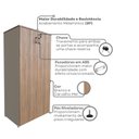 Ver imagem 4 de Armario Alto com 2 Portas Corp 15mm 900*470*1600