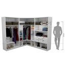 Ver imagem 5 de KIT CLOSET MODULAR M75.2021.B (M101,113,114) CASA QUARTO MUNDI MOVEIS