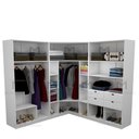 Ver imagem 2 de KIT CLOSET MODULAR M75.2021.B (M101,113,114) CASA QUARTO MUNDI MOVEIS