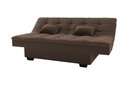 Ver imagem 3 de Sofá Cama Esmeralda Veludo Marrom E426 - Matrix